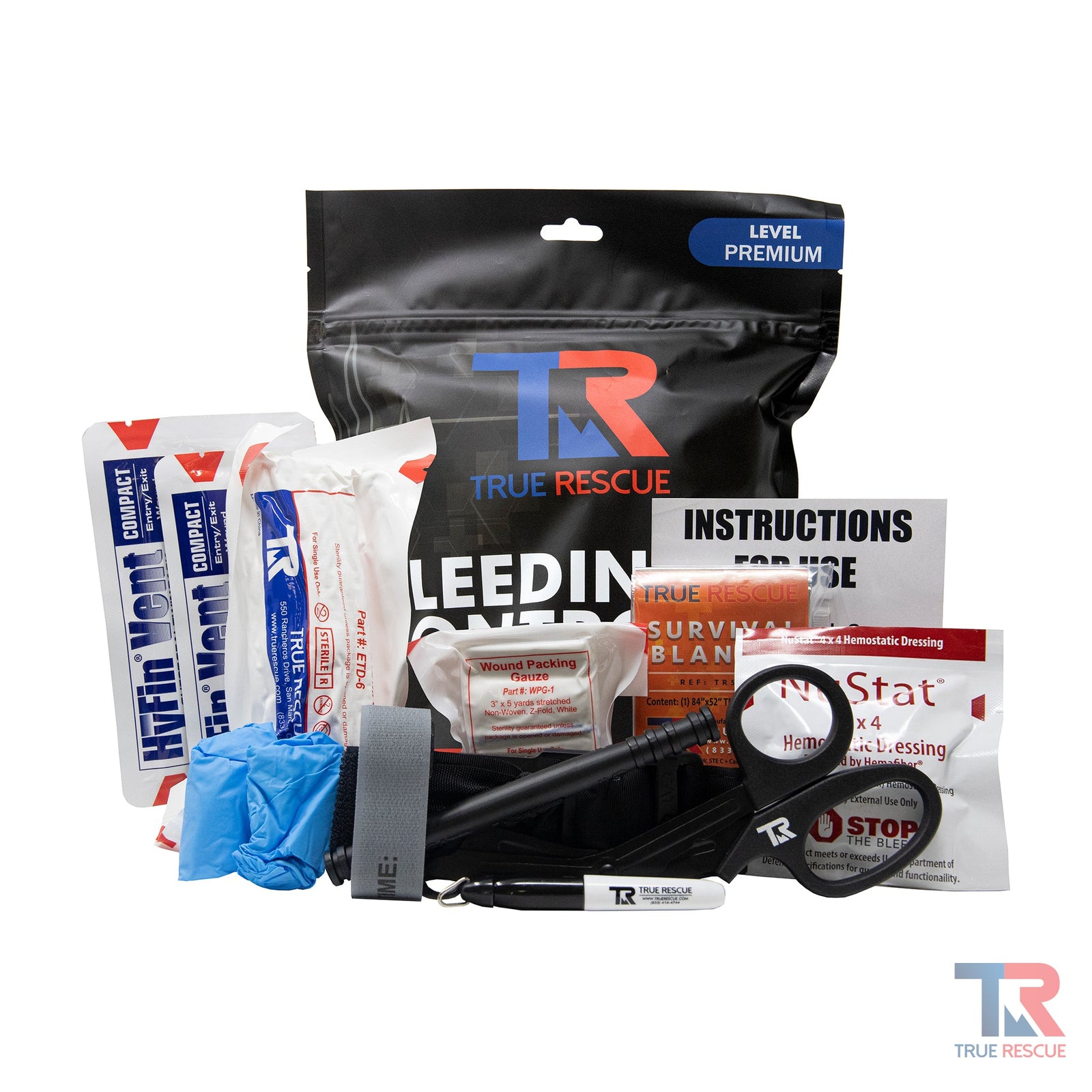 Bleeding Control Kit by True Rescue - Mylar — view 3