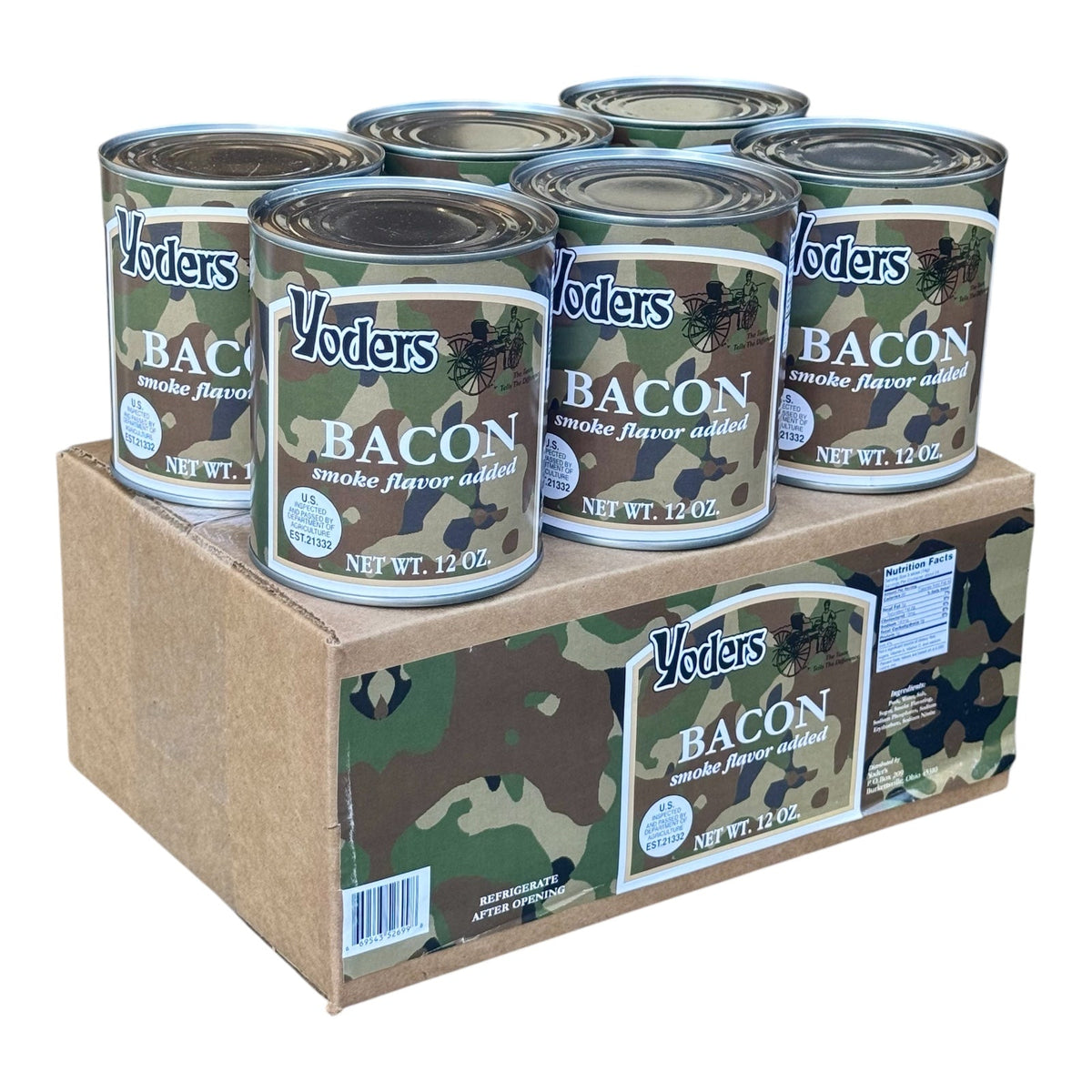 Yoder’s Canned Bacon — 12 oz, Fully Cooked (10+ Year Shelf Life) — view 6