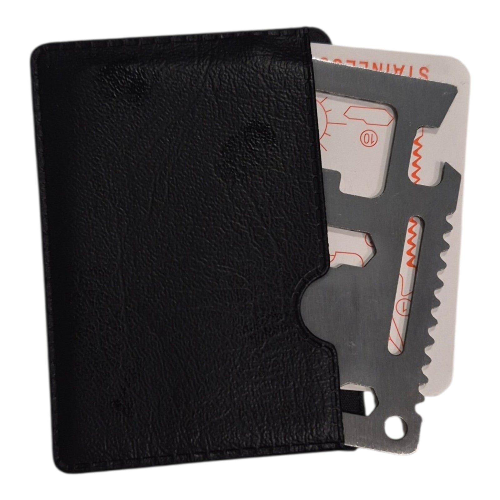 11-in-1 Survival Credit Card Multitool — Wallet-Size Tactical Tool — view 3