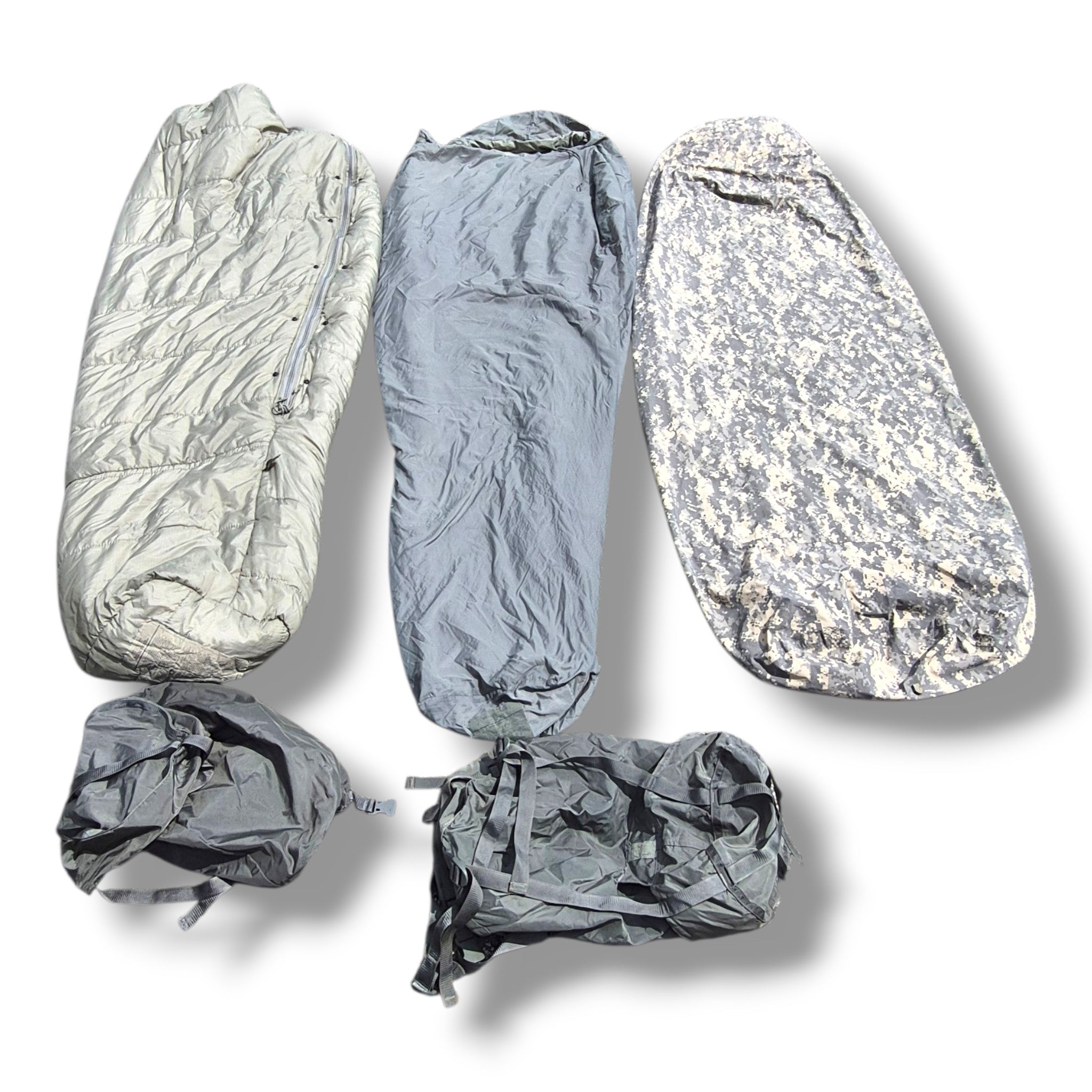 USGI ACU 5-Piece Sleep System — Complete, Used
