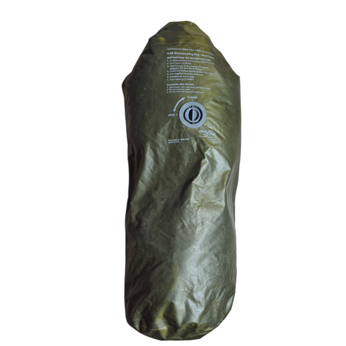 USMC ILBE Main Pack Waterproof Liner Bag — Issued — view 2