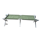 Army Green Folding Metal Sleeping Cot — Surplus