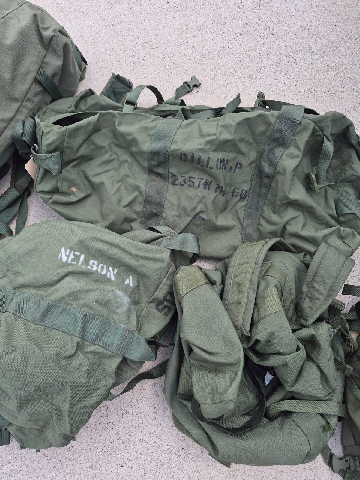 US Military Improved Duffel Bag (IDB) — OD Green — view 5