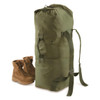 USGI Green Duffle Bag, Top-Load Sea Bag — Issued — view 3