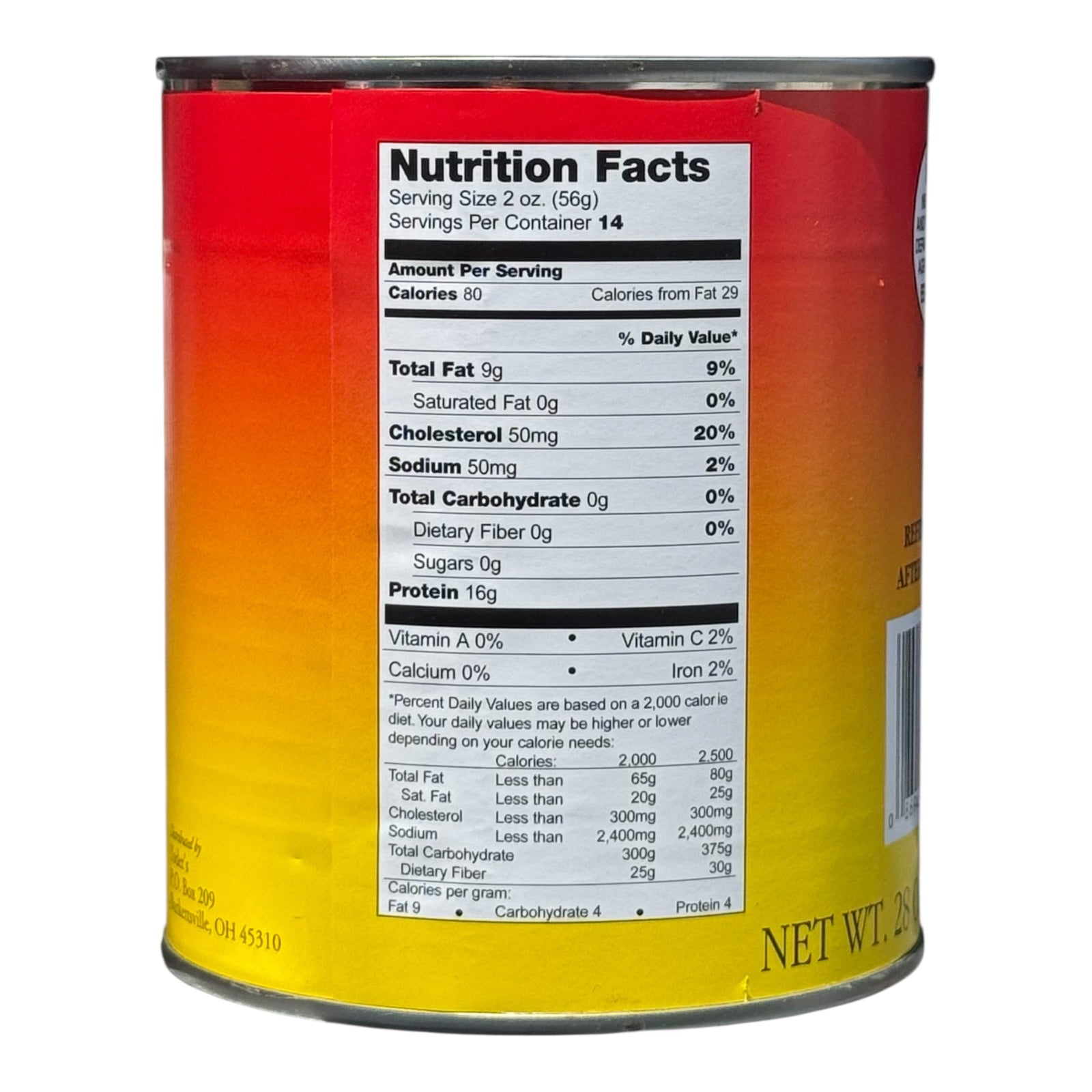 Yoder’s Canned Ground Beef — 28 oz, Fully Cooked (10+ Year Shelf Life)