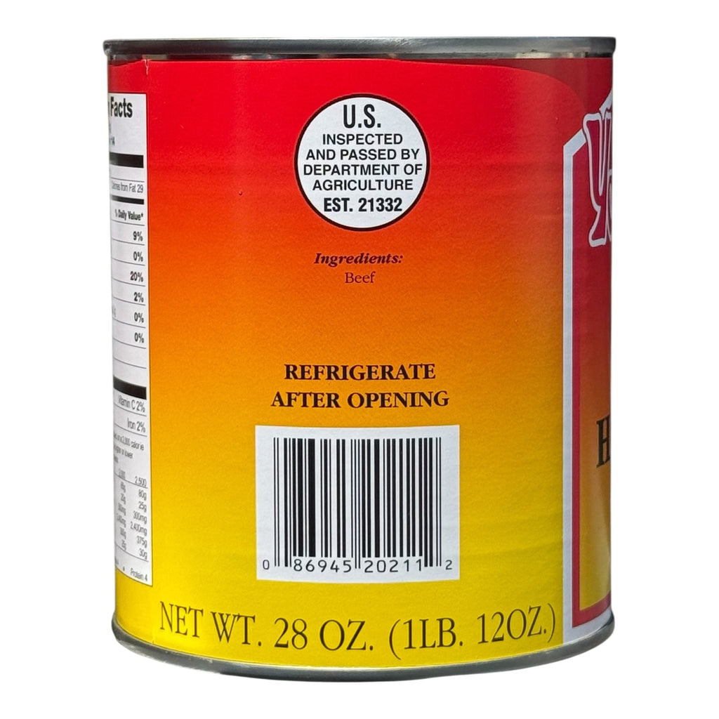 Yoder’s Canned Ground Beef — 28 oz, Fully Cooked (10+ Year Shelf Life)